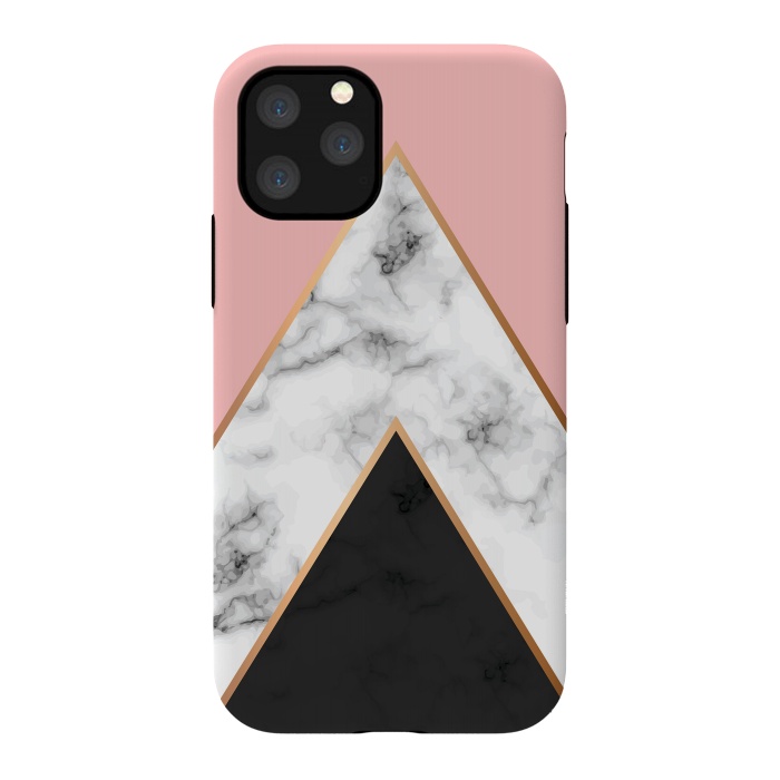 iPhone 11 Pro StrongFit Marble Geometry 010 by Jelena Obradovic