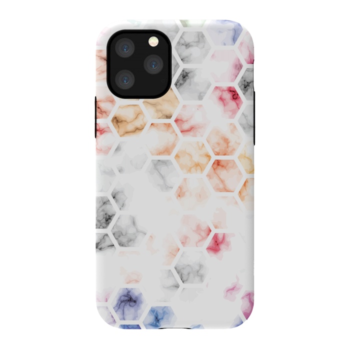 iPhone 11 Pro StrongFit Marble Geometry 014 by Jelena Obradovic
