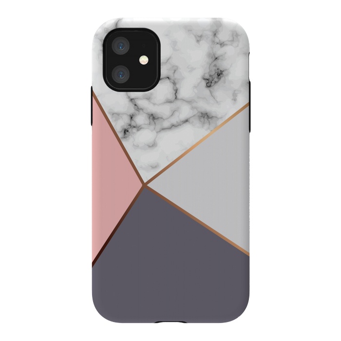 iPhone 11 StrongFit Marble Geometry 016 by Jelena Obradovic