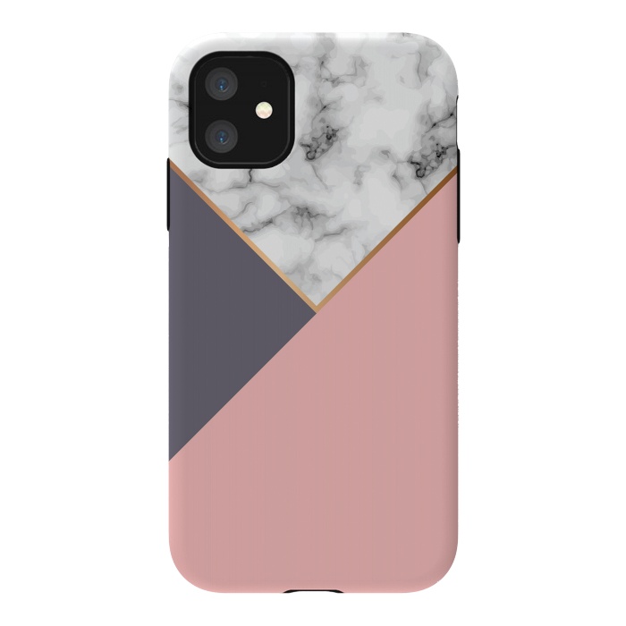 iPhone 11 StrongFit Marble Geometry 017 by Jelena Obradovic