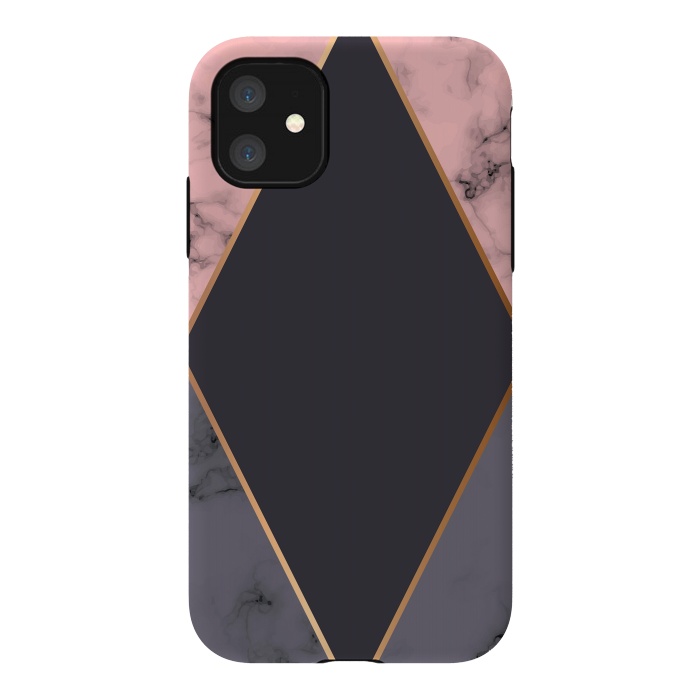 iPhone 11 StrongFit Marble Geometry 018 by Jelena Obradovic