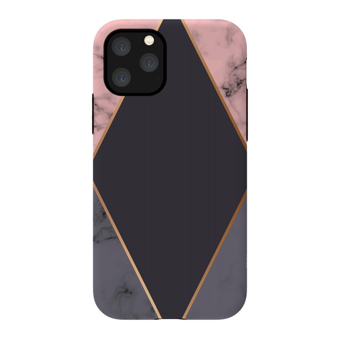 iPhone 11 Pro StrongFit Marble Geometry 018 by Jelena Obradovic