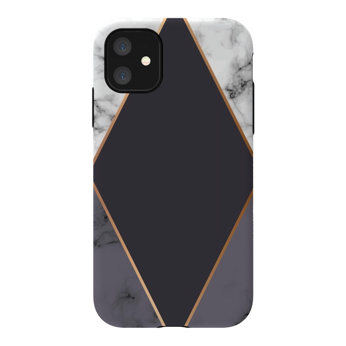 iPhone 11 StrongFit Marble Geometry 019 by Jelena Obradovic