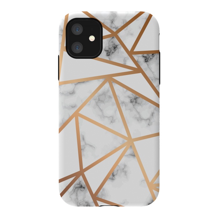 iPhone 11 StrongFit Marble Geometry 021 by Jelena Obradovic