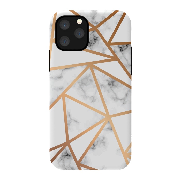 iPhone 11 Pro StrongFit Marble Geometry 021 by Jelena Obradovic