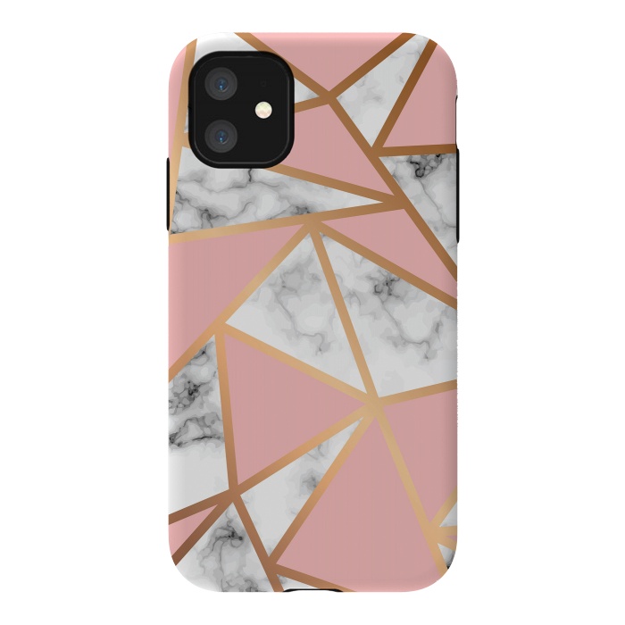 iPhone 11 StrongFit Marble Geometry 022 by Jelena Obradovic