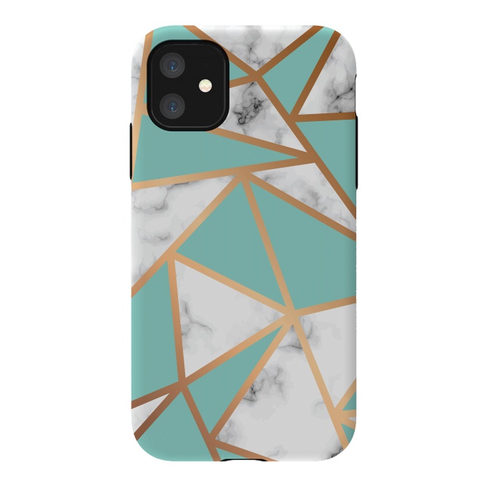 iPhone 11 StrongFit Marble Geometry 023 by Jelena Obradovic