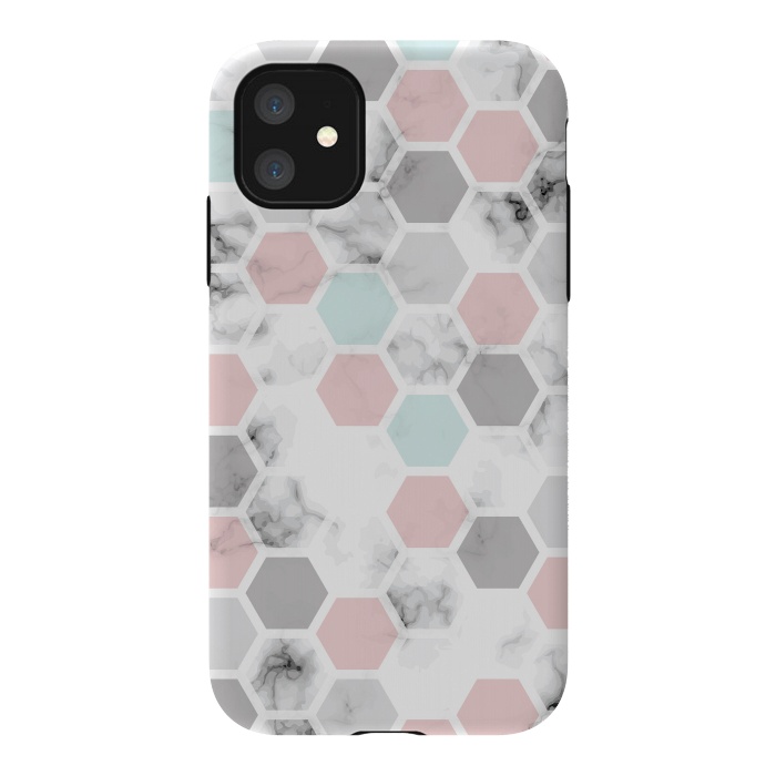 iPhone 11 StrongFit Marble Geometry 024 by Jelena Obradovic