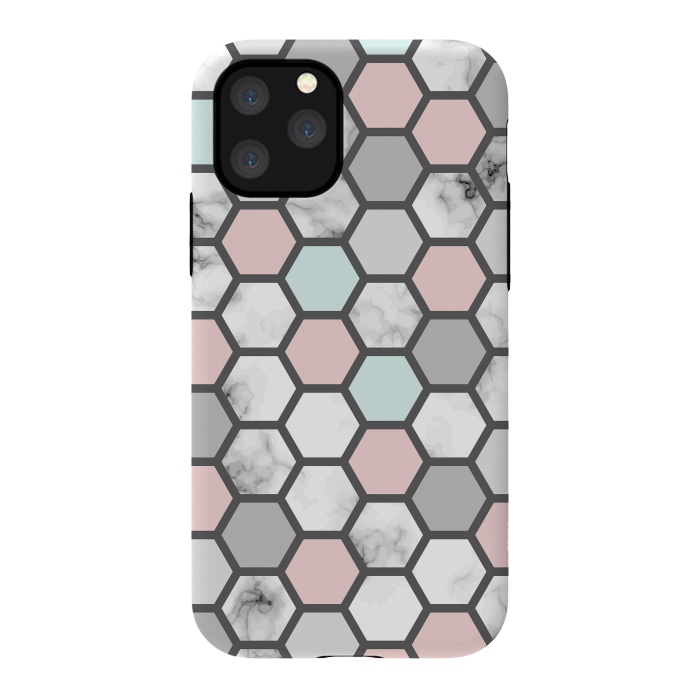 iPhone 11 Pro StrongFit Marble Geometry 026 by Jelena Obradovic