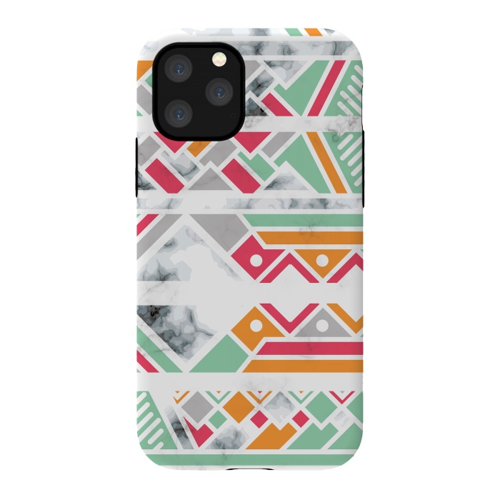 iPhone 11 Pro StrongFit Marble Geometry 030 by Jelena Obradovic