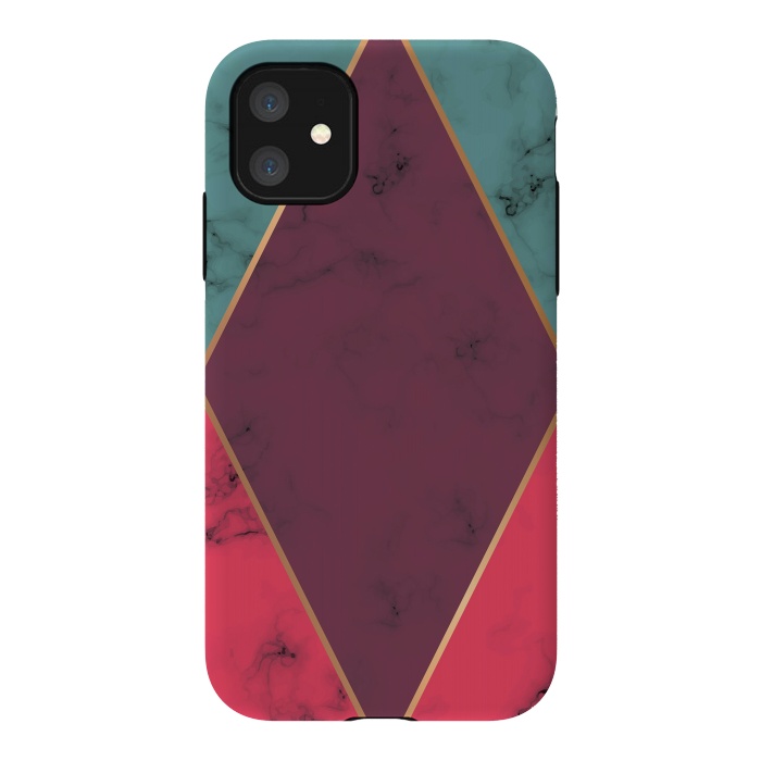 iPhone 11 StrongFit Marble Geometry 032 by Jelena Obradovic