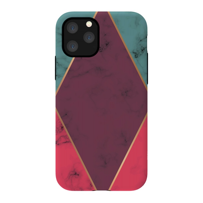 iPhone 11 Pro StrongFit Marble Geometry 032 by Jelena Obradovic