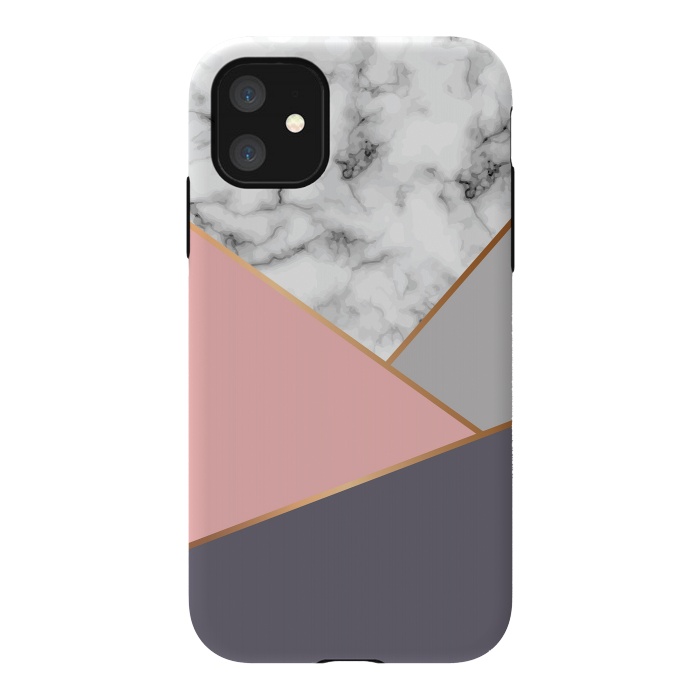 iPhone 11 StrongFit Marble Geometry 033 by Jelena Obradovic