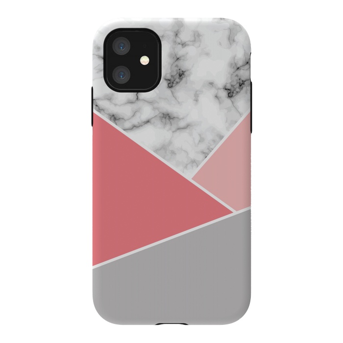 iPhone 11 StrongFit Marble Geometry 034 by Jelena Obradovic