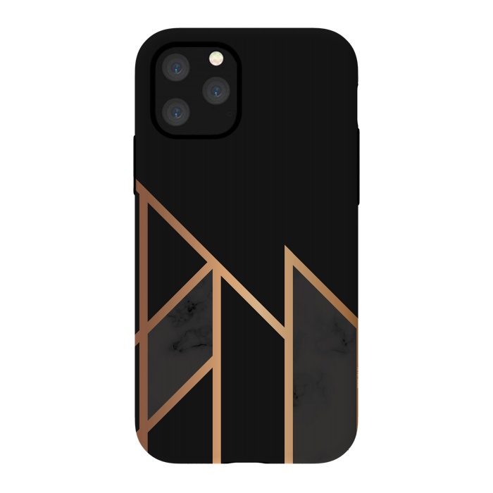 iPhone 11 Pro StrongFit Black and Gold 035 by Jelena Obradovic