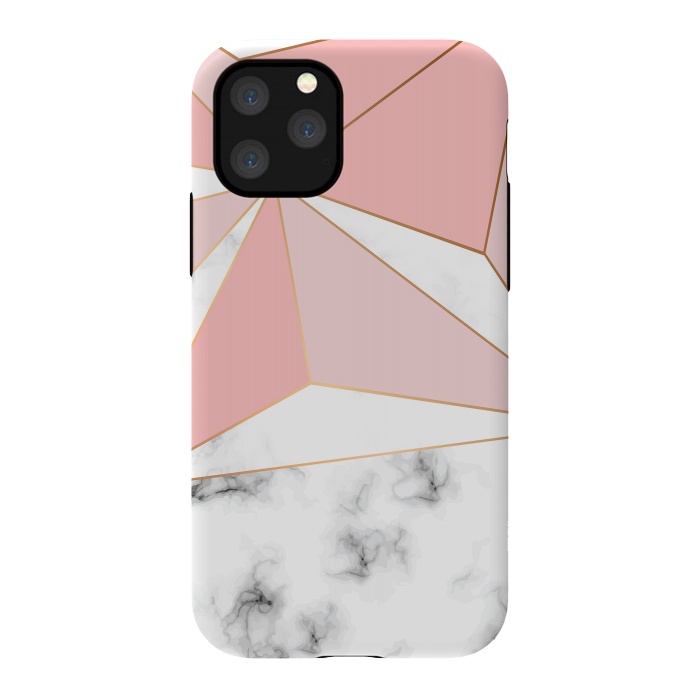 iPhone 11 Pro StrongFit Marble Geometry 042 by Jelena Obradovic