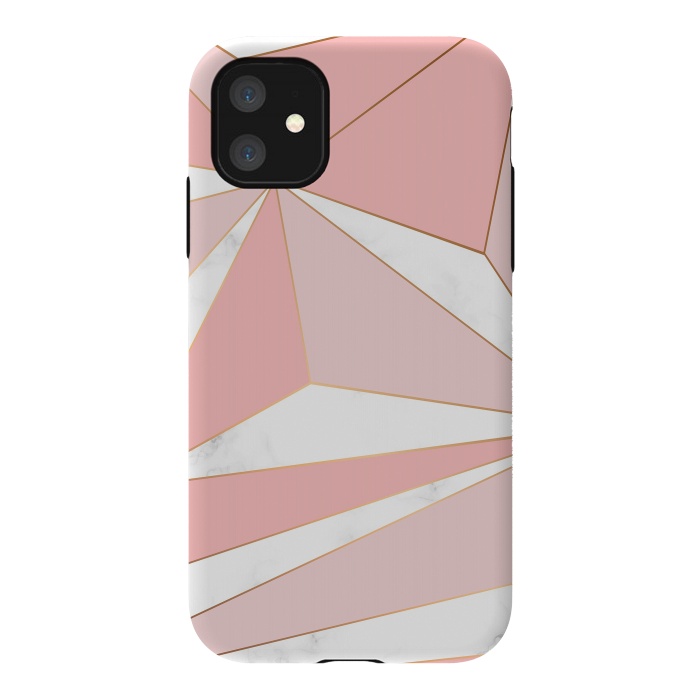 iPhone 11 StrongFit Pink Geometry 043 by Jelena Obradovic