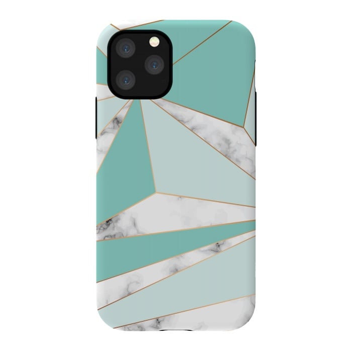iPhone 11 Pro StrongFit Marble Geometry 045 by Jelena Obradovic