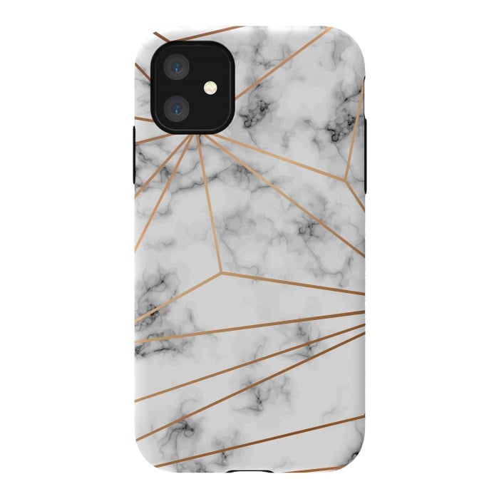 iPhone 11 StrongFit Marble Geometry 046 by Jelena Obradovic