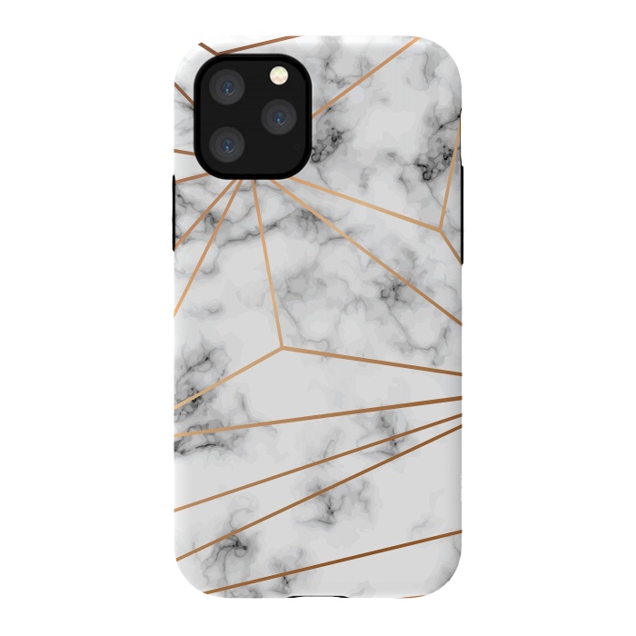 iPhone 11 Pro StrongFit Marble Geometry 046 by Jelena Obradovic