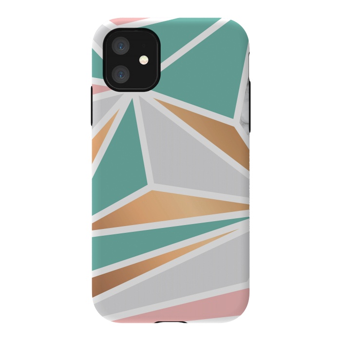 iPhone 11 StrongFit Marble Geometry 048 by Jelena Obradovic