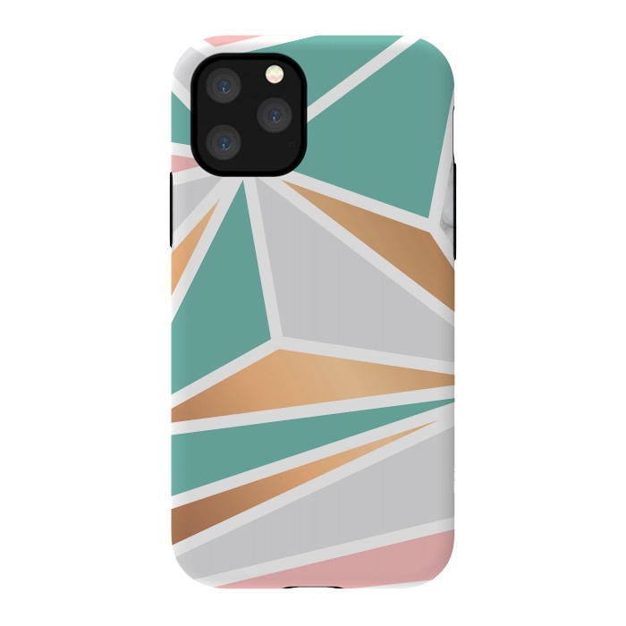 iPhone 11 Pro StrongFit Marble Geometry 048 by Jelena Obradovic