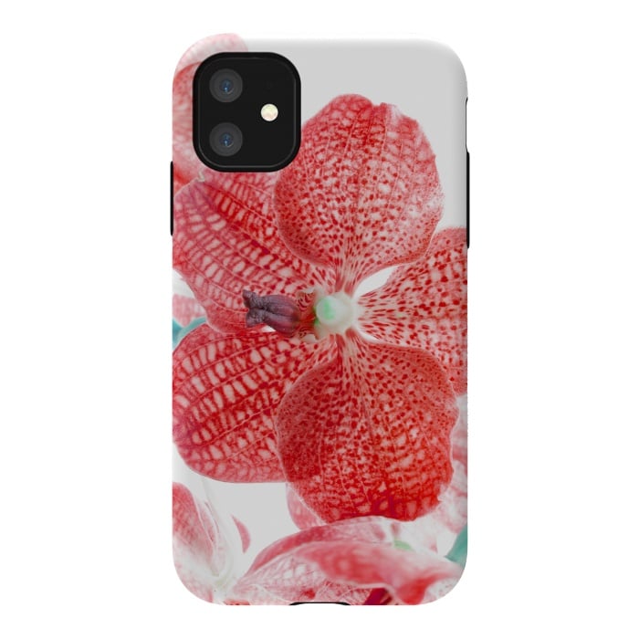 iPhone 11 StrongFit Red Natures Flower by Bledi