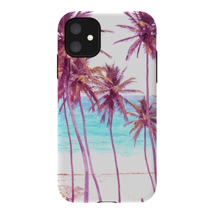 iPhone 11 StrongFit Palm Beach Illustration by Alemi