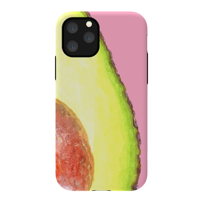iPhone 11 Pro StrongFit Avocado Tropical Fruit by Alemi