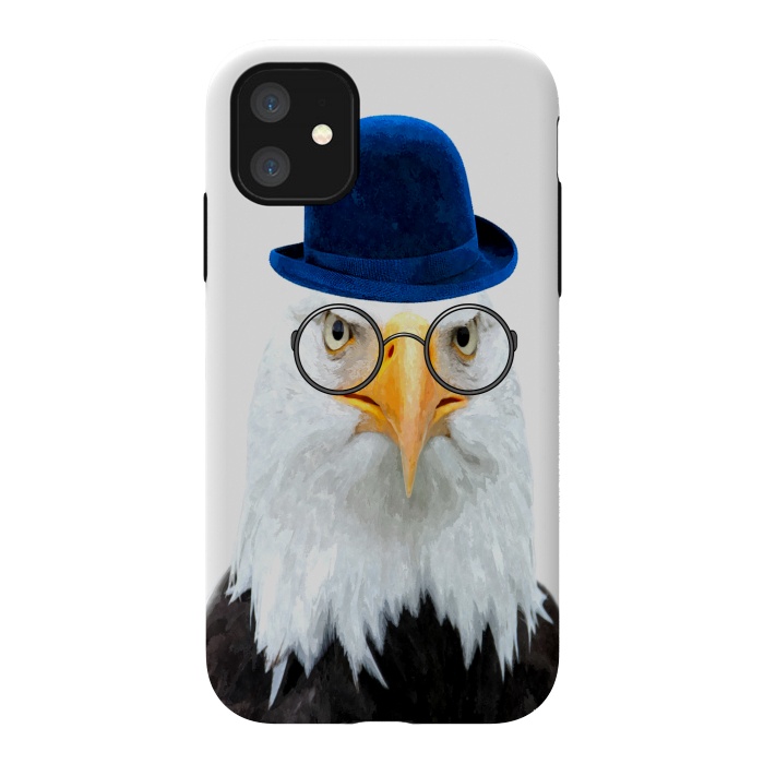 iPhone 11 StrongFit Funny Eagle Portrait by Alemi