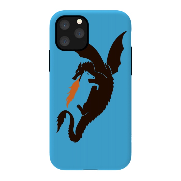 iPhone 11 Pro StrongFit Dragon and Horse by Coffee Man