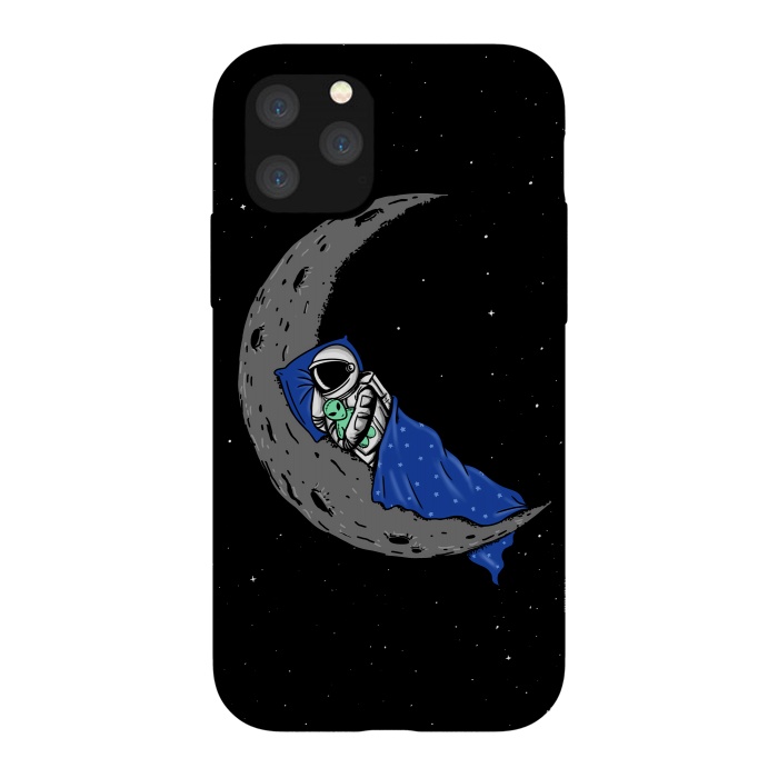 iPhone 11 Pro StrongFit Sleeping Astronaut by Coffee Man