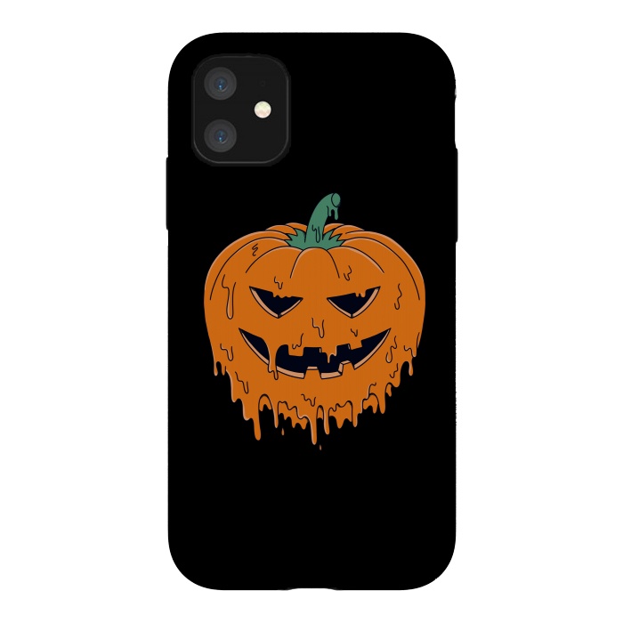 iPhone 11 StrongFit Melted Pumpkin by Coffee Man