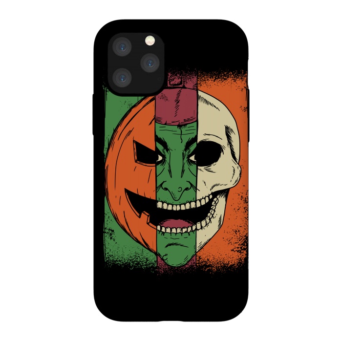 iPhone 11 Pro StrongFit Monsters Faces by Coffee Man