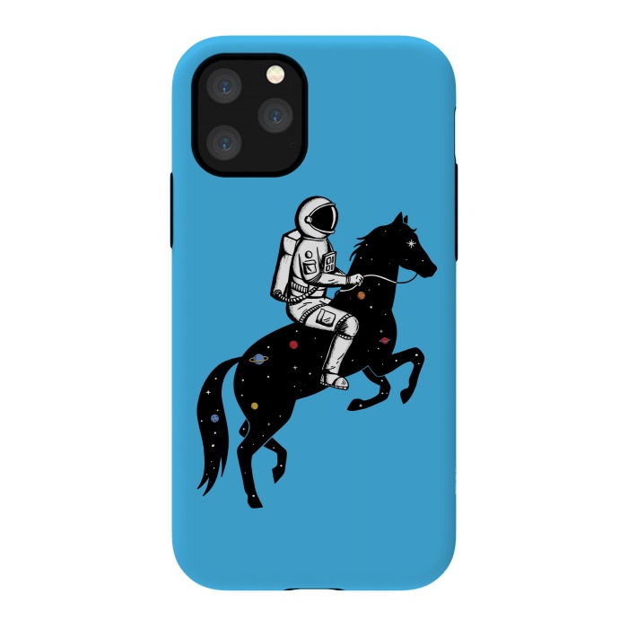 iPhone 11 Pro StrongFit Astronaut and Horse by Coffee Man