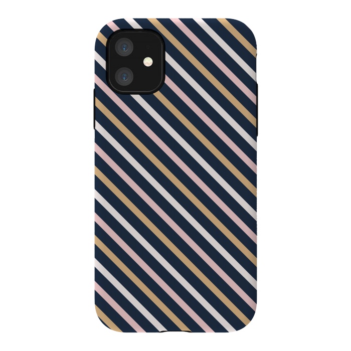 iPhone 11 StrongFit Striped Background I by Bledi