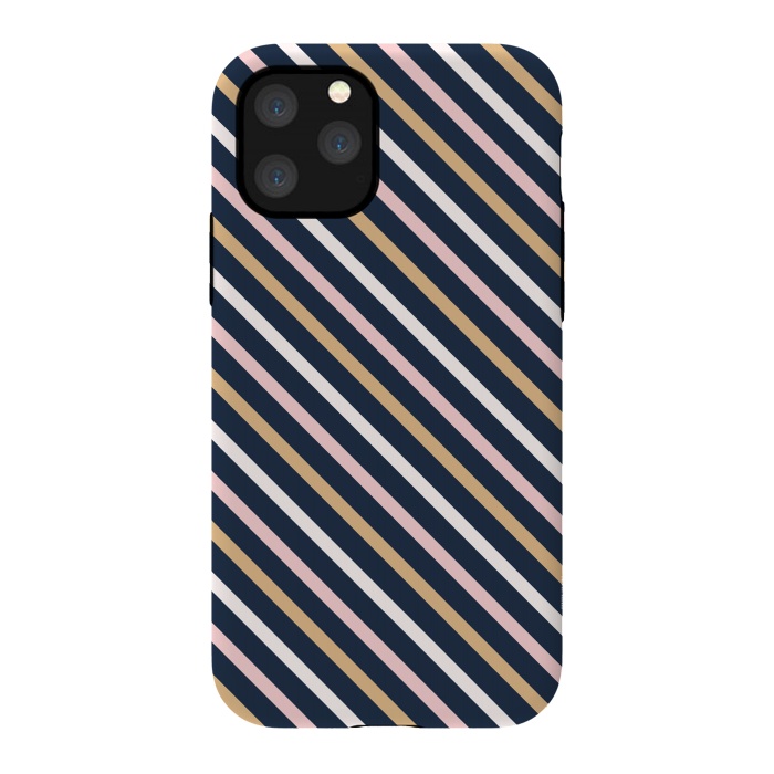iPhone 11 Pro StrongFit Striped Background I by Bledi