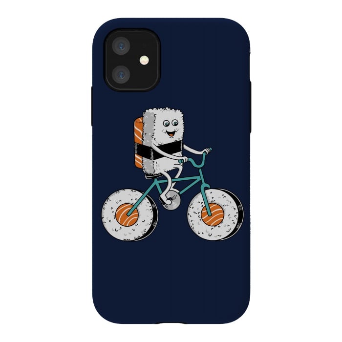 iPhone 11 StrongFit Sushi Bike by Coffee Man