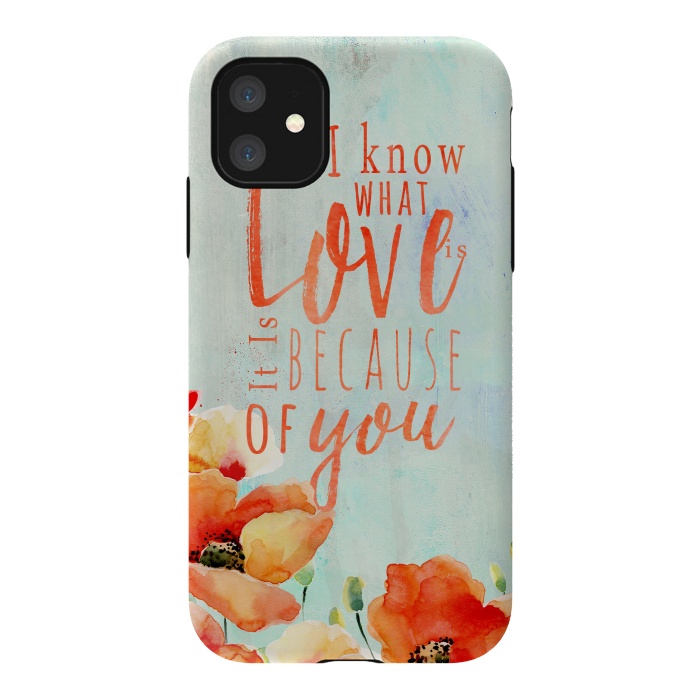 iPhone 11 StrongFit About Love by  Utart