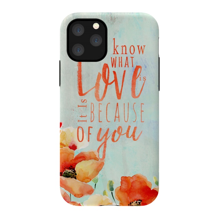 iPhone 11 Pro StrongFit About Love by  Utart