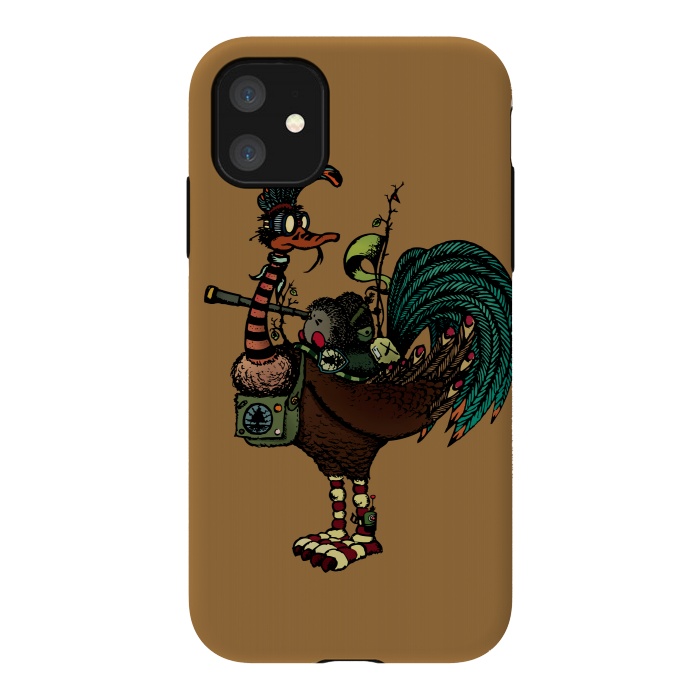 iPhone 11 StrongFit NATURE WARRIORS - SCOUTS - COLOR V by Mangulica