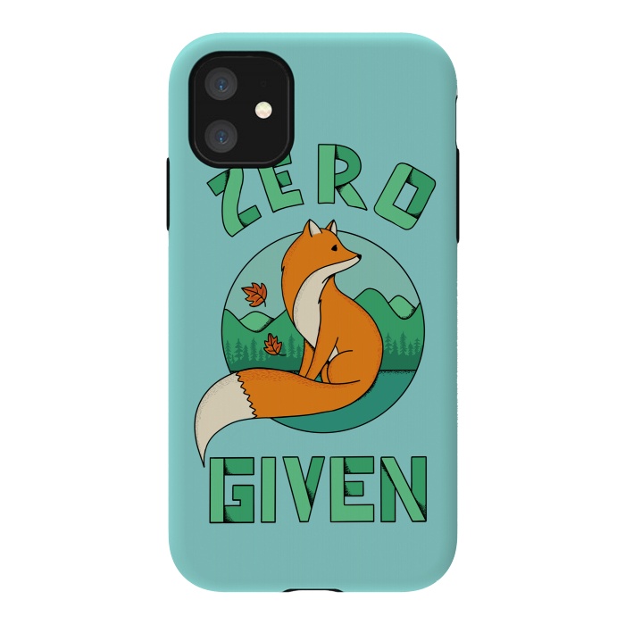 iPhone 11 StrongFit Zero Fox Given by Coffee Man