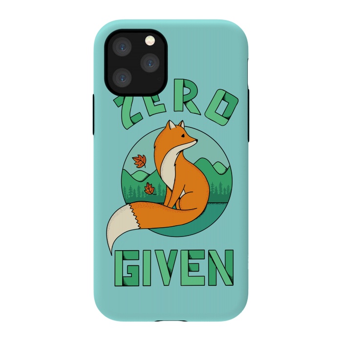 iPhone 11 Pro StrongFit Zero Fox Given by Coffee Man