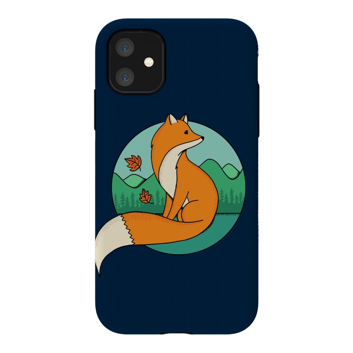 iPhone 11 StrongFit Fox 2 by Coffee Man
