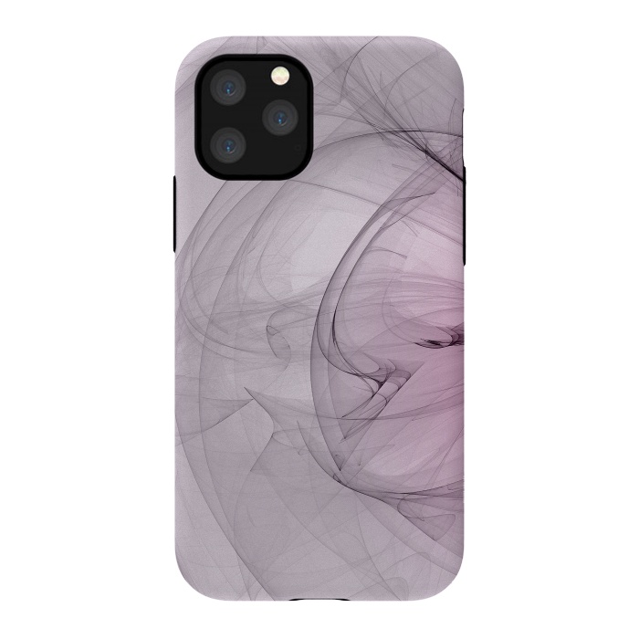 iPhone 11 Pro StrongFit Purple Fractal Dreams by Andrea Haase