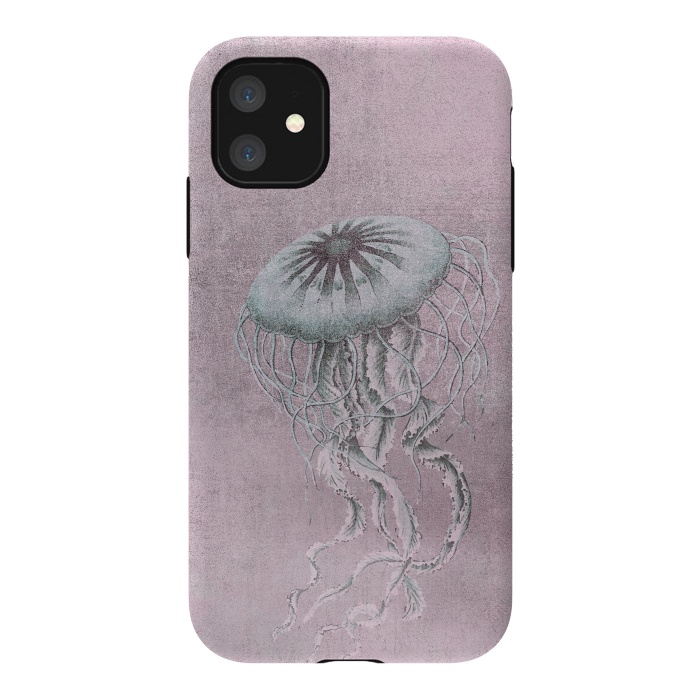 iPhone 11 StrongFit Jellyfish Underwater Creature by Andrea Haase