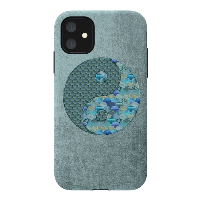 iPhone 11 StrongFit Yin Yang Ocean Spirit by Andrea Haase