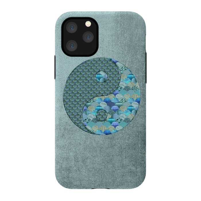 iPhone 11 Pro StrongFit Yin Yang Ocean Spirit by Andrea Haase