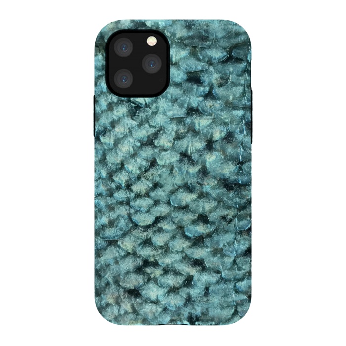 iPhone 11 Pro StrongFit Shimmering Fish Scale  by Andrea Haase