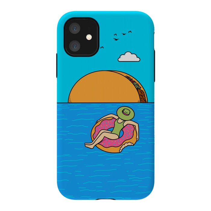 iPhone 11 StrongFit Taco Landscape by Coffee Man
